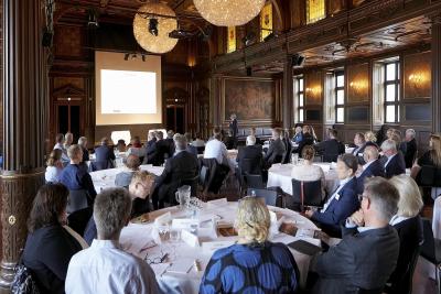 Børssalen i Dansk Erhverv dannede rammen for et kick-off -møde mellem mentorer, nye og "gamle" virksomheder